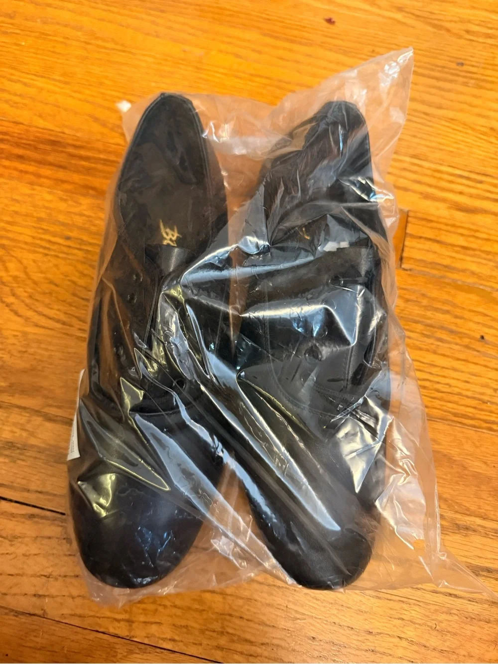 Men's Black Slip-On Dance Dress Shoes